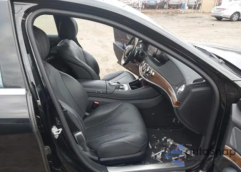 2015 Mercedes-Benz S 550 4Matic из США, поврежденный, VIN WDDUG8FB3FA201873